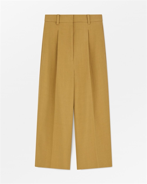 SKALL STUDIO THOM TROUSERS GREEN CURRY